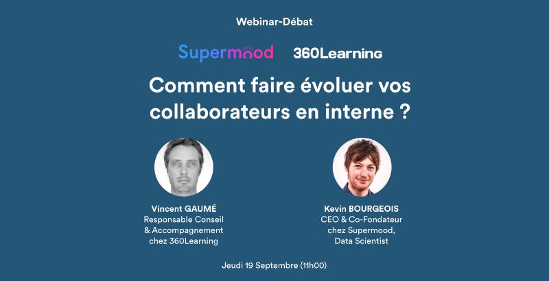 Webinar : Comment faire évoluer vos collaborateurs en interne ?